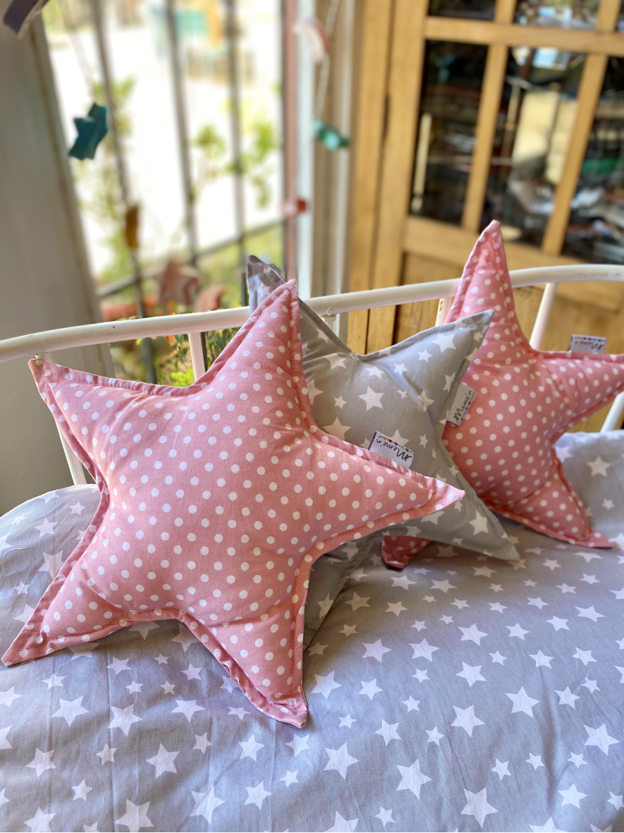 Cobertor CUNA Reversible Gris/Rosa-2