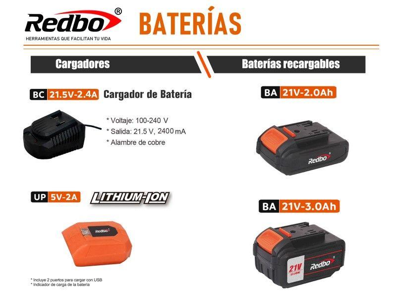 Cargador Inalámbrico Redbo UP 5V-2A-6