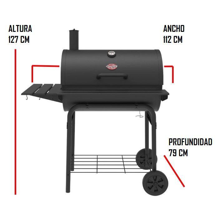 Parrilla a Carbon Char Griller modelo Pro Deluxe®-3