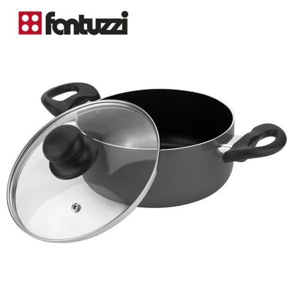 Bateria de Cocina 6 Piezas Aluminio Gourmet Gris FANTUZZI-4