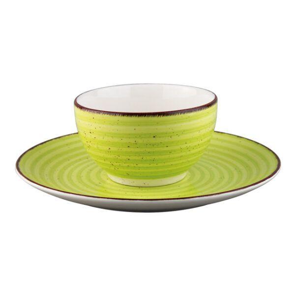 Vajilla 16 piezas de cer mica Tutto per Tavola Verde FANTUZZI-4