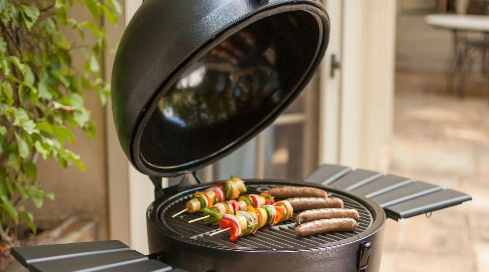 Parrilla de carbon AKORN Kamado de 20 grafito Char Griller-7