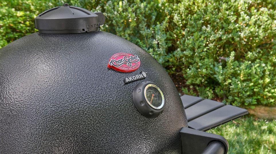 Parrilla de carbon AKORN Kamado de 20 grafito Char Griller-8