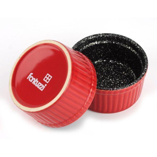 Set de 2 Ramekines Ceramica con Antiadherente FANTUZZI-2