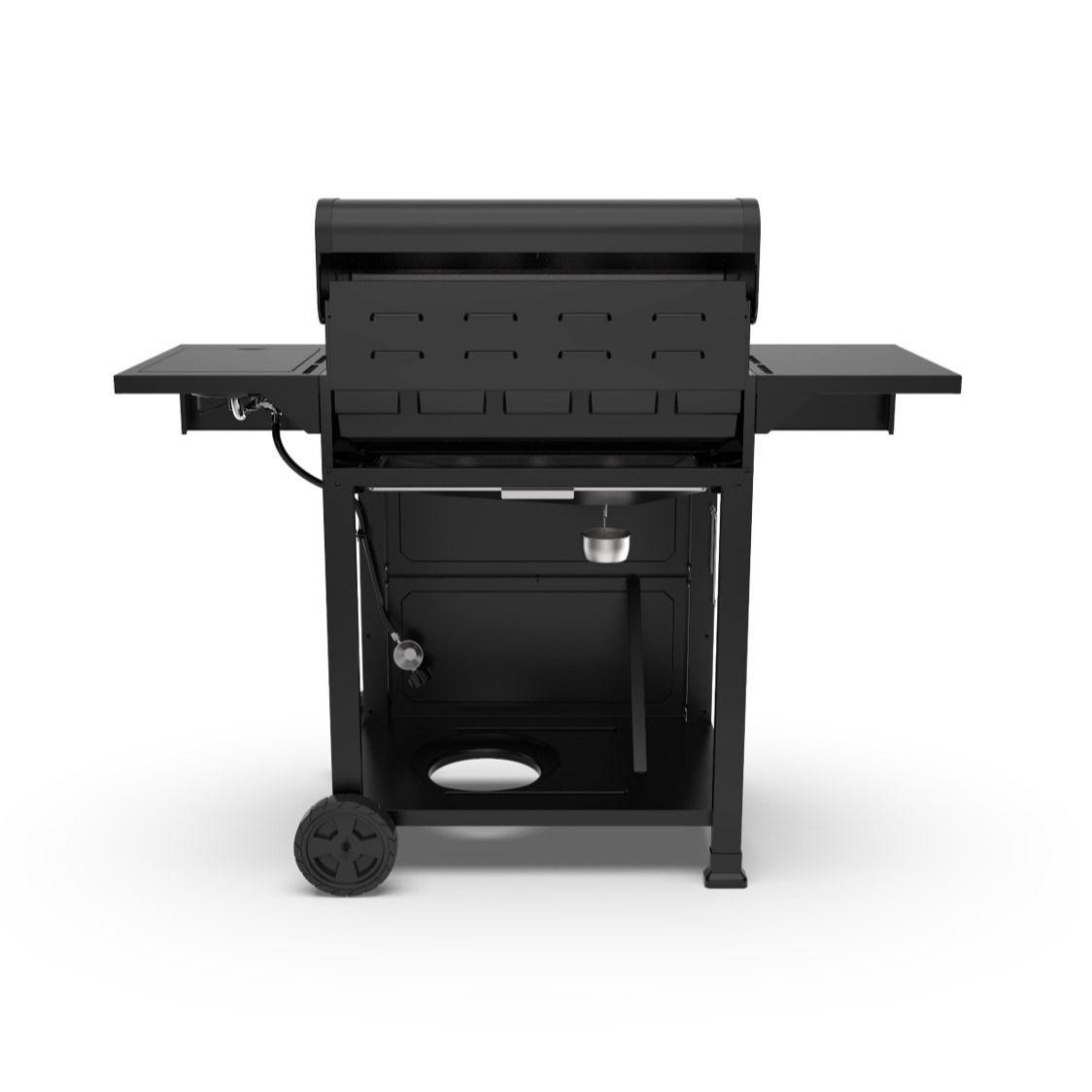 Parrilla a gas kenmore 5 Quemadores Quemador lateral Color Negro-2