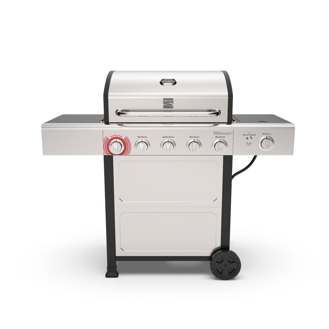 Parrilla a gas kenmore 5 Quemadores Quemador lateral®-2