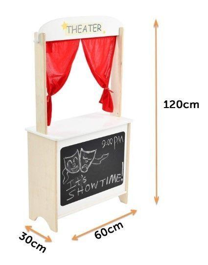 Juego Madera Puesto Doble: Teatro y Mercado-4