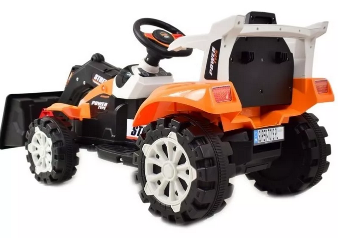 Auto A Batería Construcción Cargador Eléctrico-3