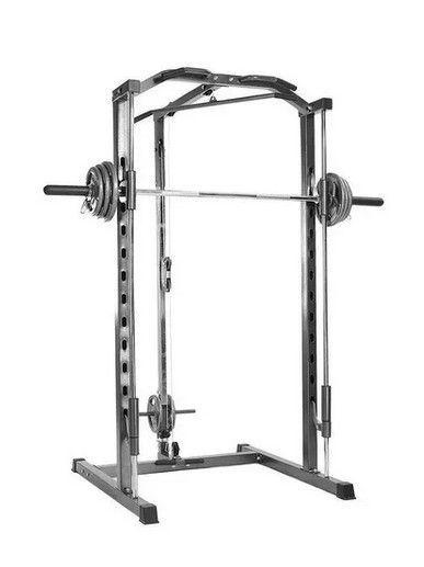 Máquina Jaula Potencia Power Rack Crossfit Gym Smith-0