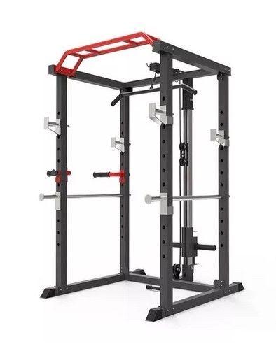 Máquina Jaula Potencia Power Rack Crossfit Gym Pro-0