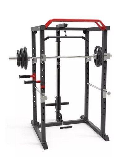 Máquina Jaula Potencia Power Rack Crossfit Gym Pro-1
