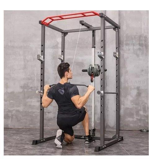 Máquina Jaula Potencia Power Rack Crossfit Gym Pro-2