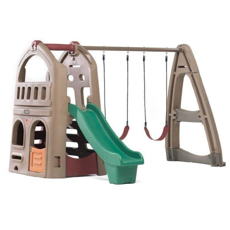 Estacion Columpios Tobogan PlayHouse Step2-0