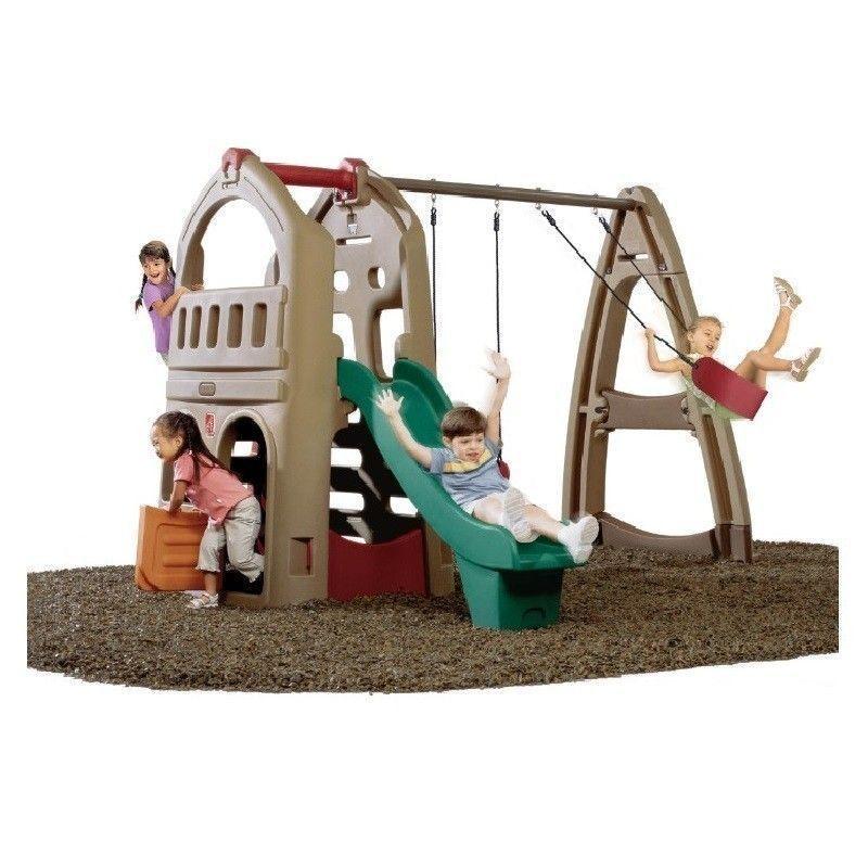Estacion Columpios Tobogan PlayHouse Step2-1