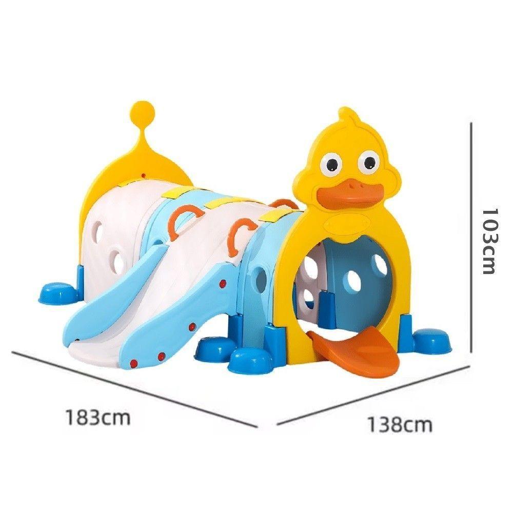 Tunel Cuncuna Patito con Minitobogan Bicolor-2