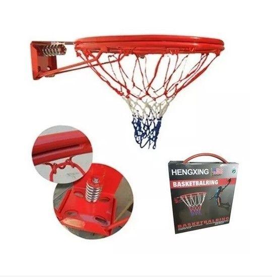 Aro Basquetbol Marco Doble Acero Macizo Profesional Basketball-0
