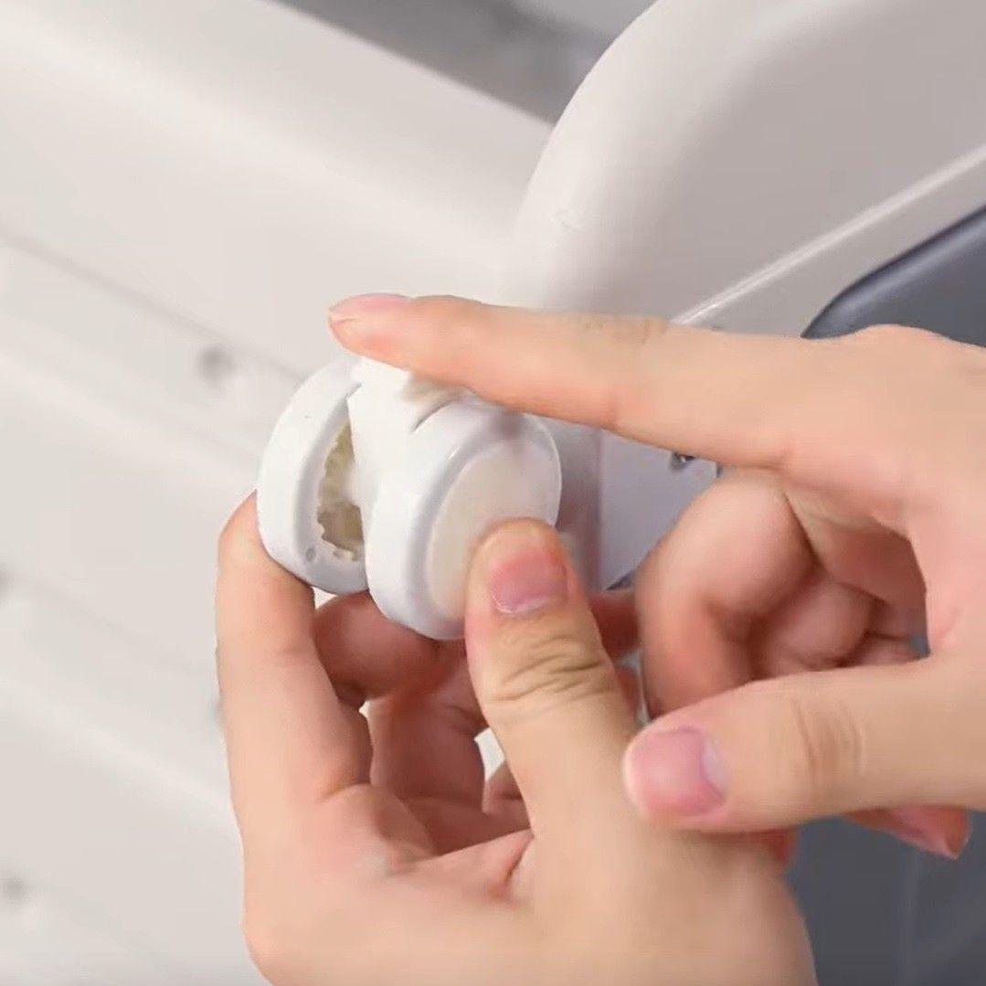 Mueble Infantil Estante con Ruedas Repisas y Cajas Gris-5