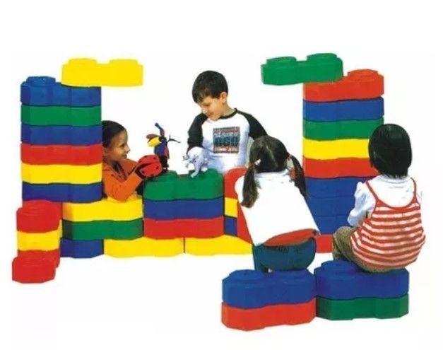 Set Bloques Construcción Gigantes 24 Piezas Hexagonales-0
