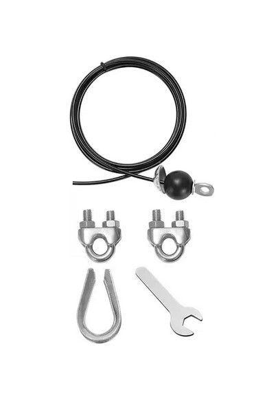 Piola Acero Máquina Multifuncional Fitness Cable Polea 4m-2