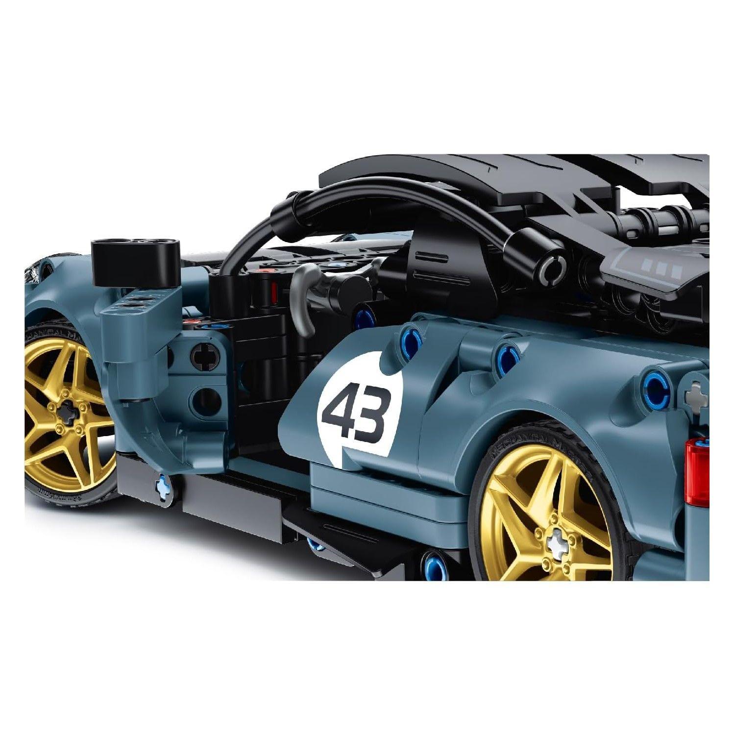Auto Deportivo Bloques Construcción Technic Control Remoto-4