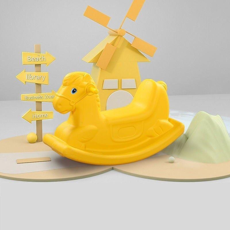 Balancín Individual Caballo Colores Amarillo-3