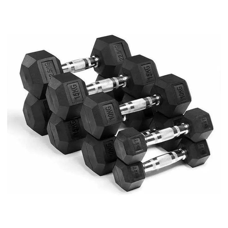 Par Mancuernas Hexagonales 10 Kg cada una-2