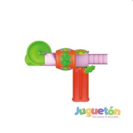 Estación de Juegos Dos Toboganes Espiral y Doble-2