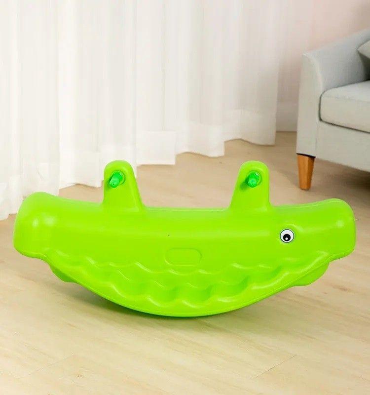 Balancín Doble Pez Colores Verde-2