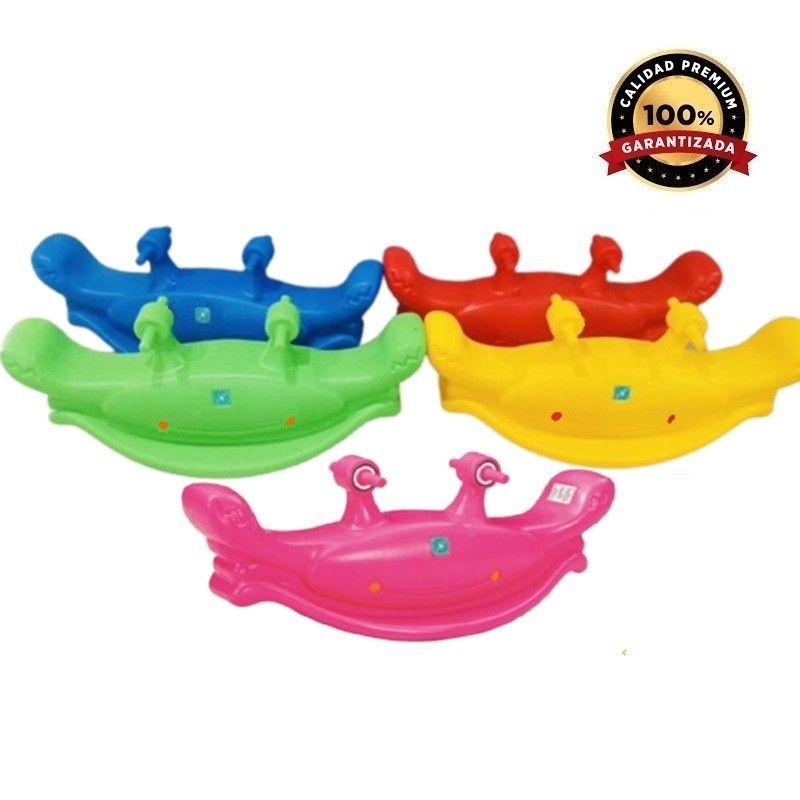 Balancín Doble Cangrejo Colores Azul-2