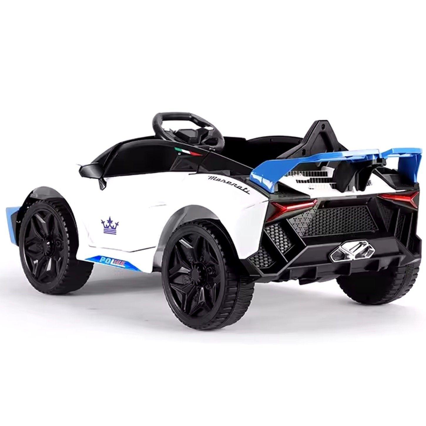 Maserati Deportivo Blanco Auto Bateria Infantil Control Remoto-3