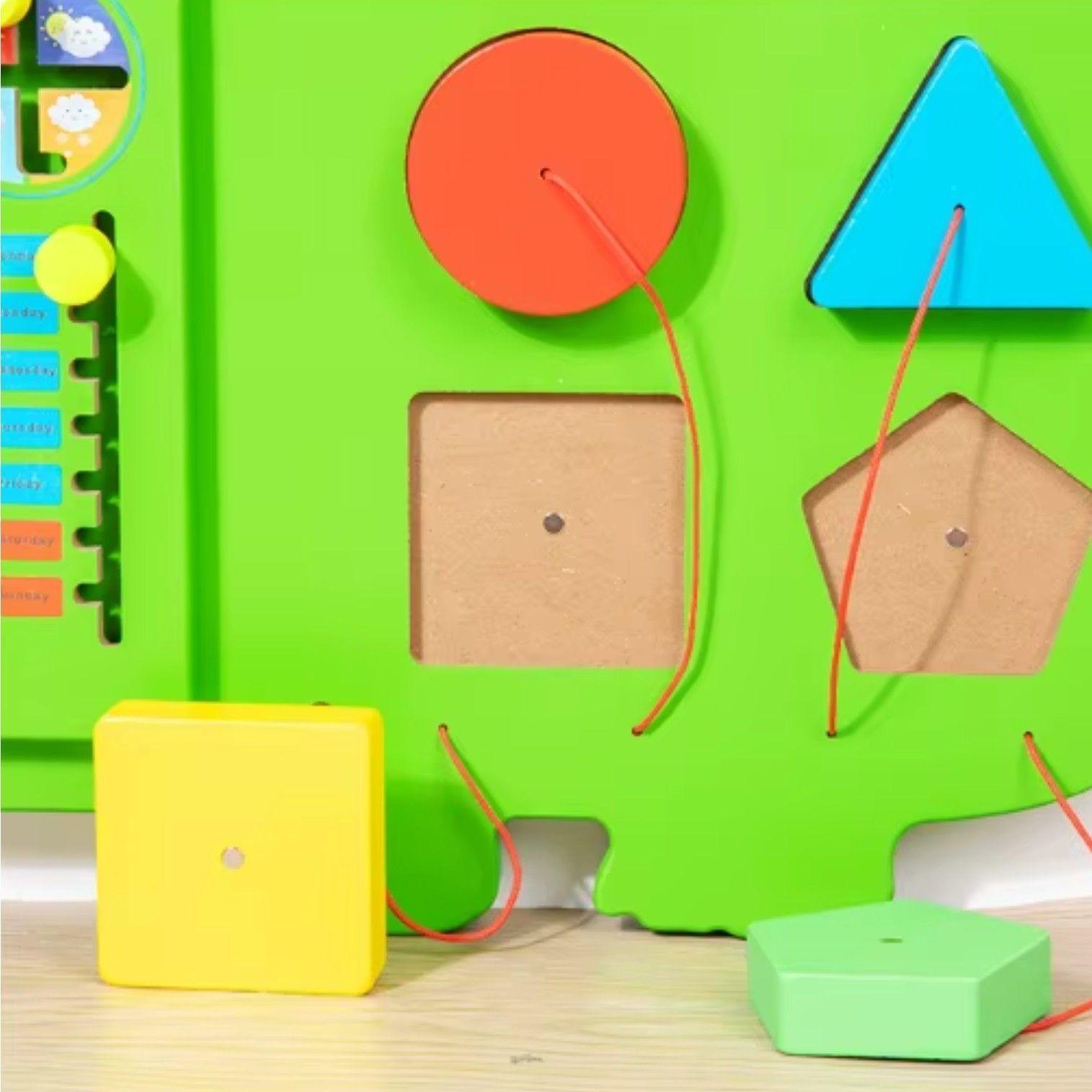 Juego Pared Madera Diseño Tiranosaurio Rex-6