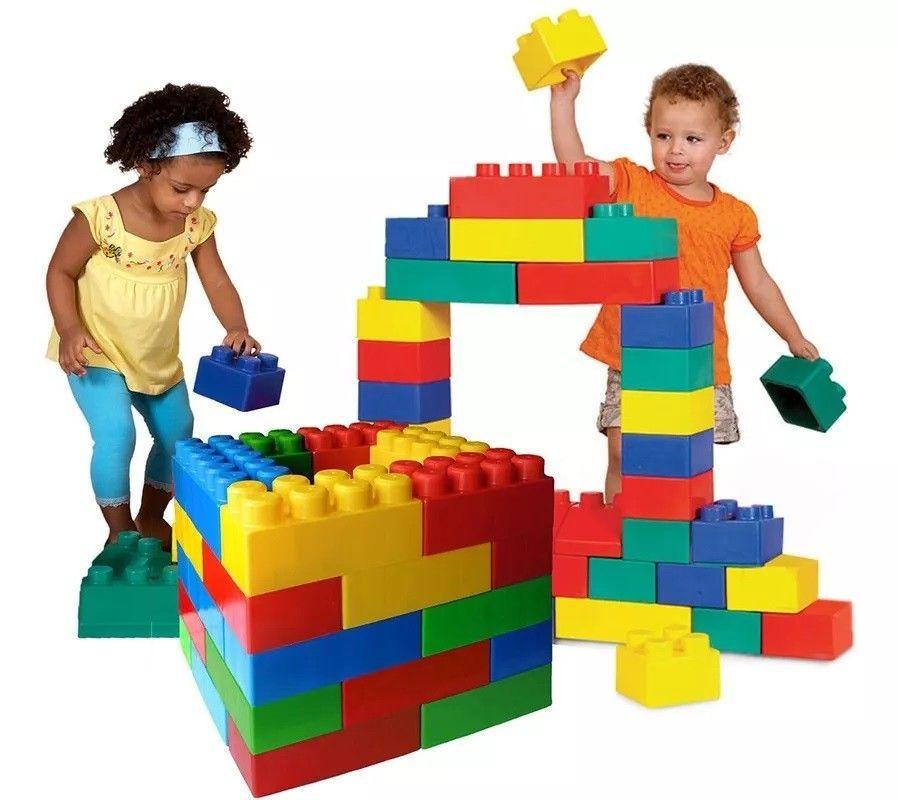 Set Bloques Construcción Gigantes 45 Piezas Legos-3