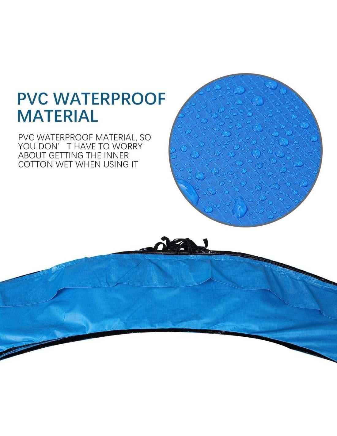 Repuesto Cubre Resortes 4,87m 16ft Cama Elastica Azul PVC-2