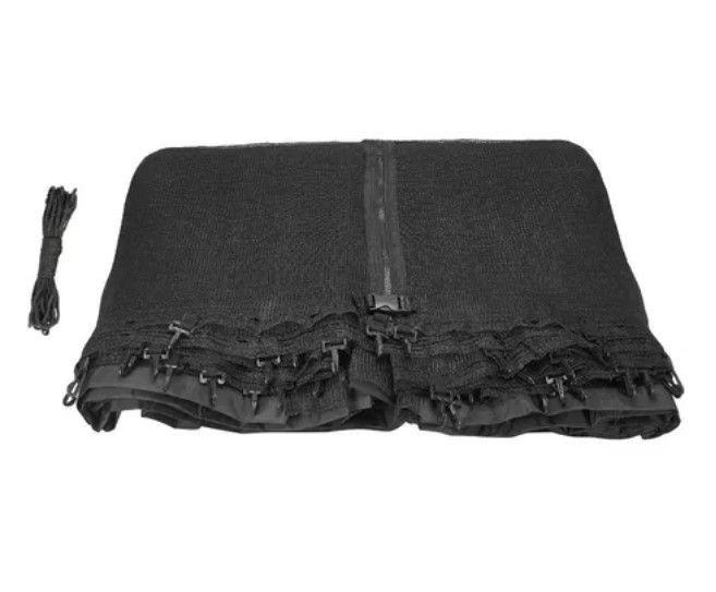 Repuesto Cama Elástica Malla Seguridad 4.27m 12 Postes Costura a Pilar 165cm Altura-1