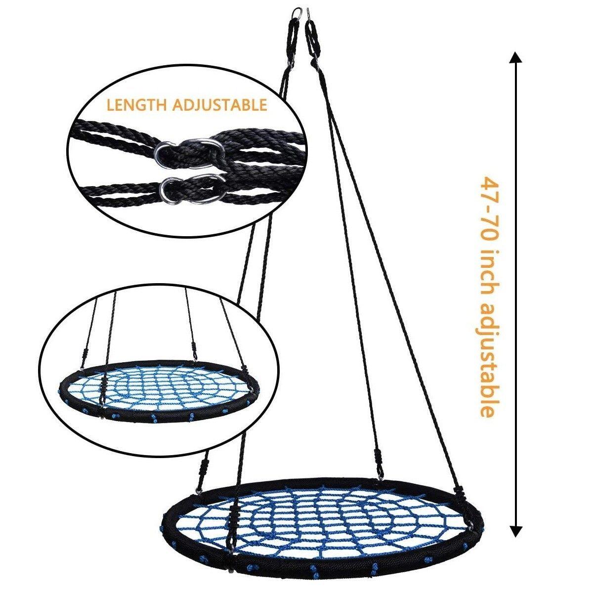 Columpio Vestibular Circular 60cm Autismo Tea Azul-2