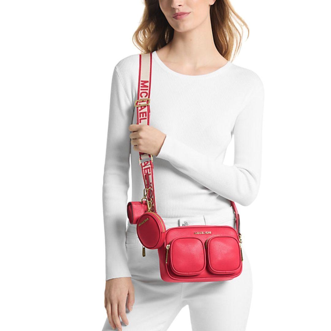 Crossbody Michael Kors Jet set con accesorios-1