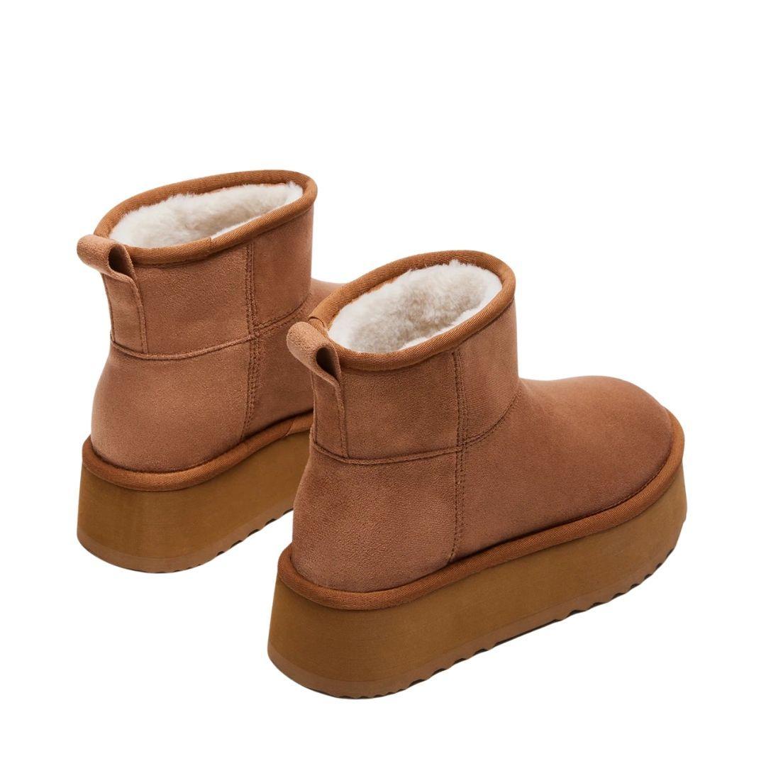 Botin Steve Madden Crue Chestnut-4