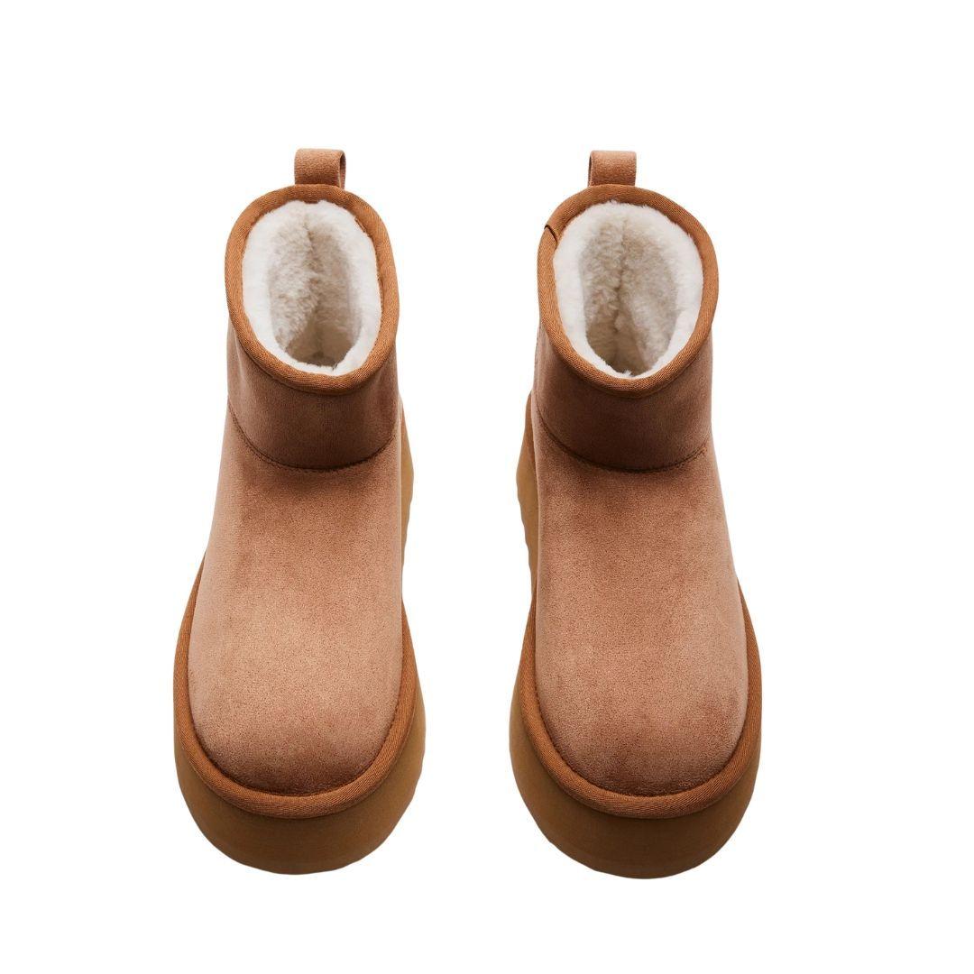 Botin Steve Madden Crue Chestnut-5