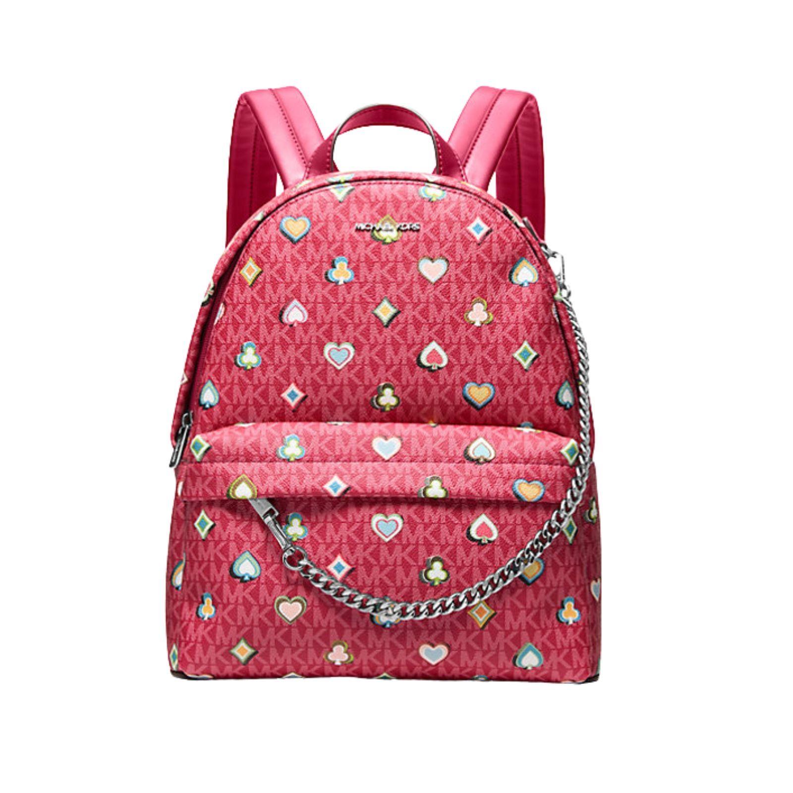 Michael Kors Slater mediana printed Signature mediana-0