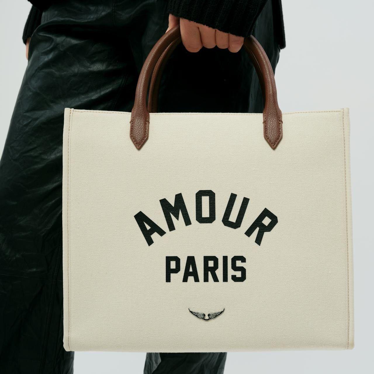 Tote Canva Zadig Voltaire Amour-3
