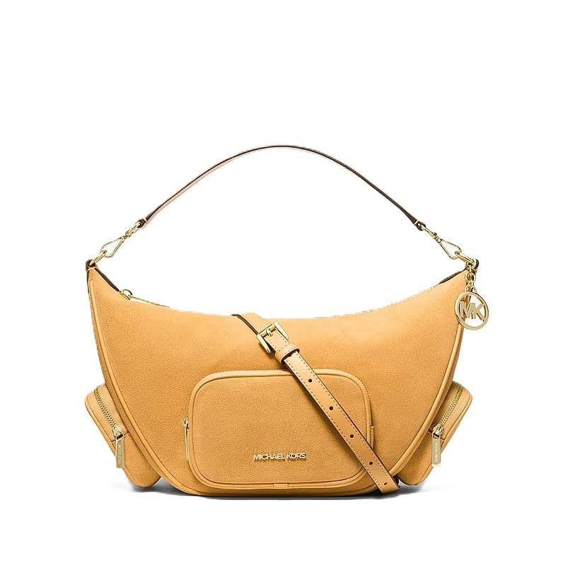 Cartera Michael Kors Merritt Medium crossbody convertible Gamuza-0