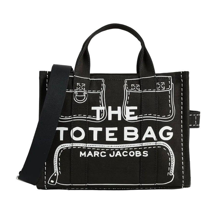 The Tote Bag Marc Jacobs medium canva Trompe L Oeil-0
