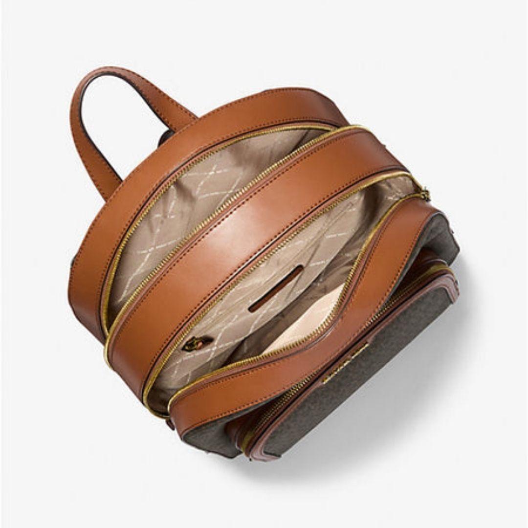 Mochila Michael Kors Jaycee Large logo monograma-3