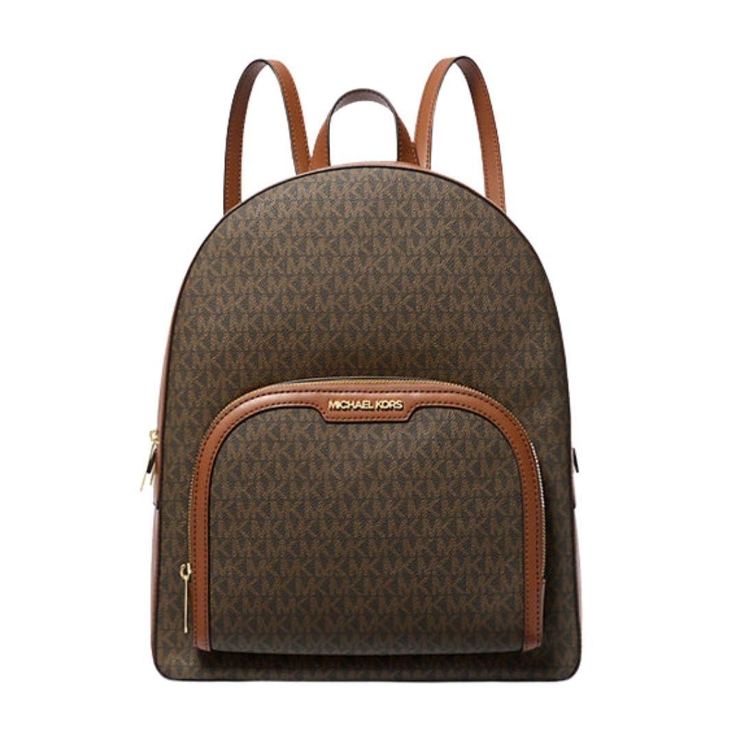 Mochila Michael Kors Jaycee Large logo monograma-4
