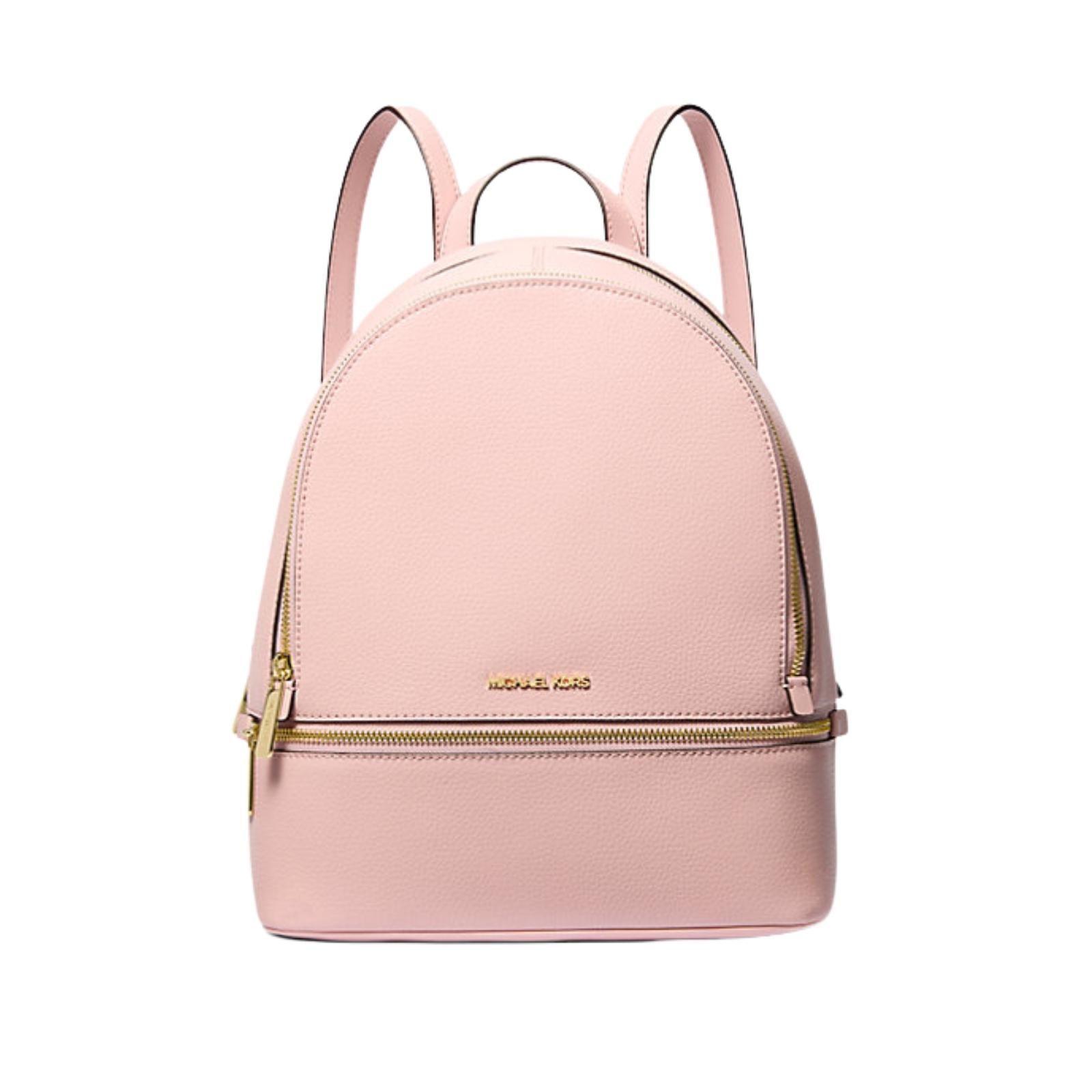 Mochila Michael Kors Rhea mediana de piel granulada -2