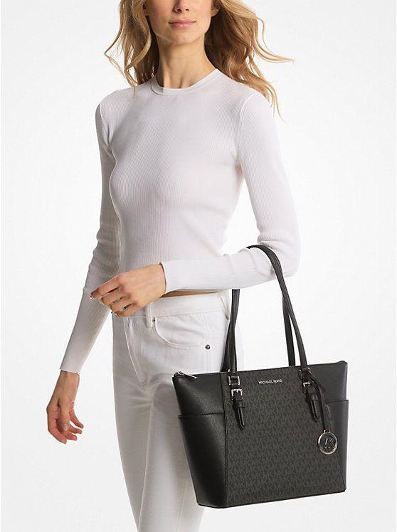 Tote Michael Kors Charlotte de cuero-1
