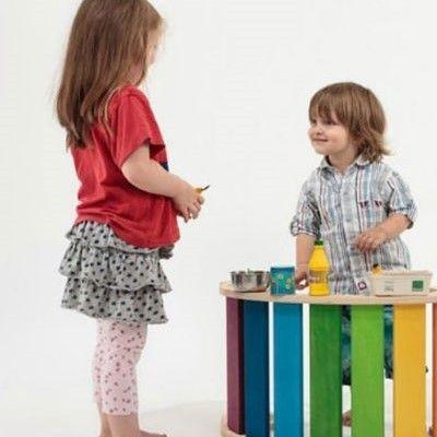 Balanc n de madera Waldorf Arco ris-3