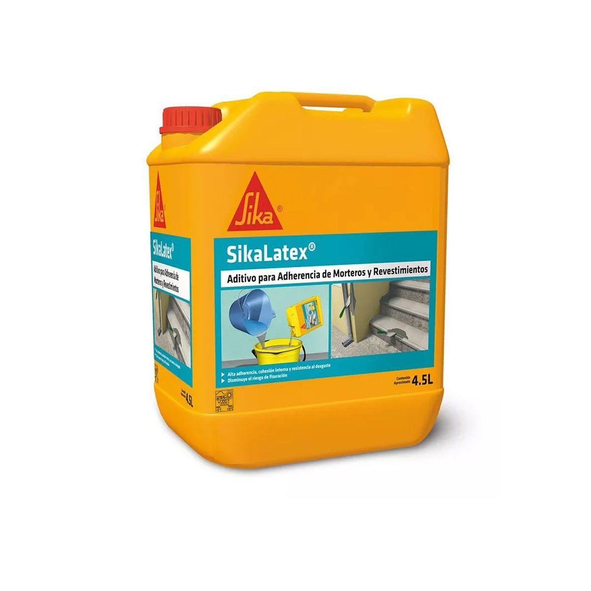 Sika Latex Promotor De Adherecia Para Morteros 4,5 Lts-0