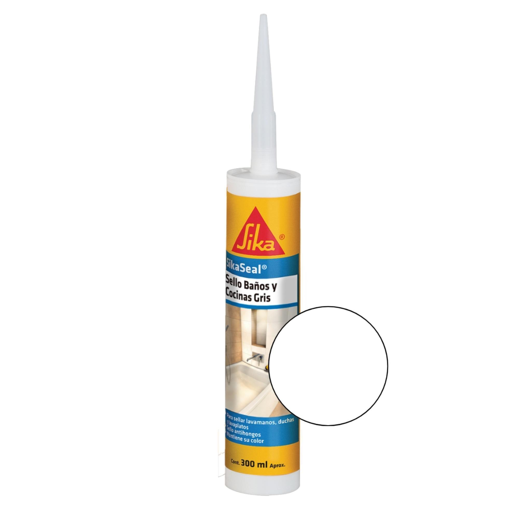 Sikaseal 120 Sellador Baño Y Cocina Blanco 300ml-0