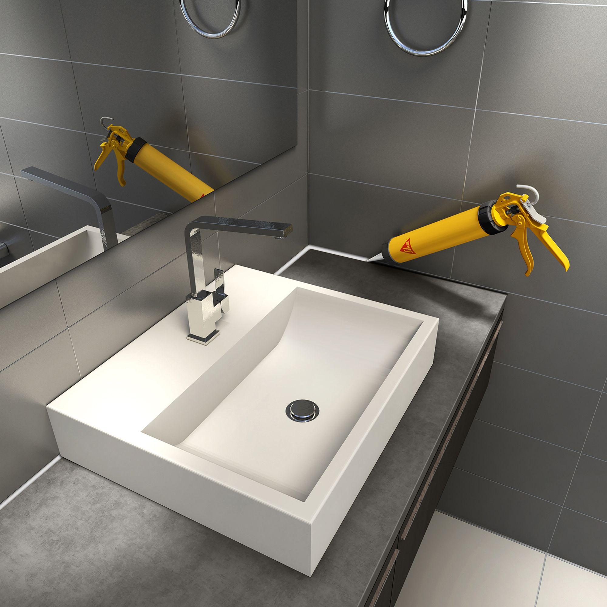 Sikaseal 120 Sellador Baño Y Cocina Blanco 300ml-2